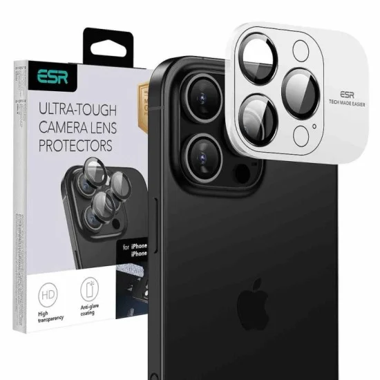 Esr Iphone 16 Pro/16 Pro Max Camera Lens Protector - Black Edge